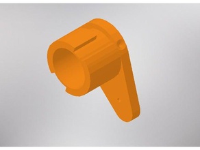 nerf caliburn barrel adapter attachments toys games muzzle 3d print model - Mito3D