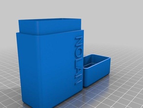 my customized chalk box organization 3d print model - Mito3D