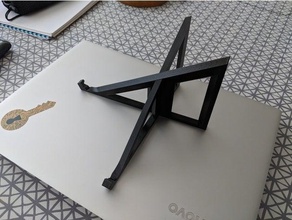 Schmetterling laptop-stand 14 lenovo ideapad 720s computer 3d print model - Mito3D