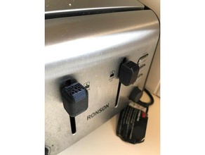 toaster-knob 3d printing 3d print model - Mito3D