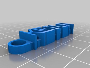 llave kei de l'organisation personnalisé 3d print model - Mito3D