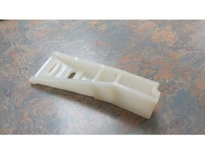 gaveta faixa traseira do suporte substituição partes 3d print model - Mito3D