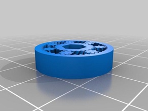 mini riduttore epicicloidale a 3 di ingegneria personalizzato 3d print model - Mito3D