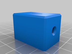 longitudinal de 4 mm ptfe cortador partes 3d print model - Mito3D