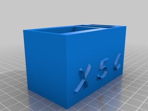 caja de batería del cargador syma x5c rc los vehículos 3d print model - Mito3D