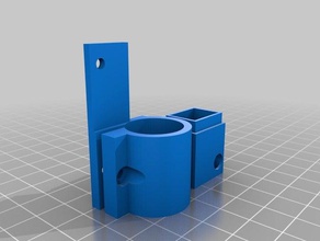 front-sensor mount blower duct 3d Drucker Teile aurora fan fan-duct jgauraro a3 3d print model - Mito3D