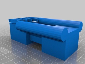 solar panelpole mount power chair 3d printing 3d print model - Mito3D