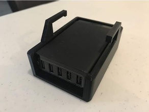 usb charger cradle other 3d print model - Mito3D