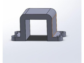 155d mini metal gear motor braketi Robotik pololu mount 3d print model - Mito3D