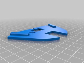 kossel lineare cinghia coperchio inferiore nome di asse 3d la stampa anycubic 3d print model - Mito3D