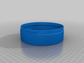 fishing reel box base v1 containers customized 3d print model - Mito3D