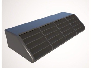 nintendo ds 3ds cartridge shelf video games box case holder organizer 3d print model - Mito3D