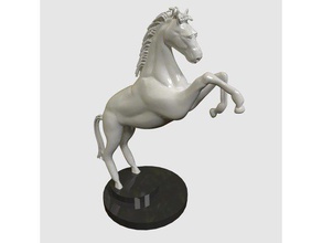 horse statue sculptures 3d print model - Mito3D
