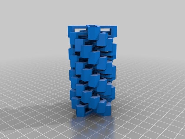 spined-up design 4 art 3d mini tower 3D print model - Mito3D