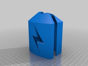 Elektro-Auto-Tafel-Halter automotive nissan leaf tesla 3d print model - Mito3D