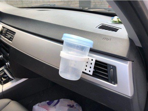 ventilação de ar alimentos para bebê titular a indústria automotiva bmw carro mais frio e90 o recipiente alimento aquecedor 3d print model - Mito3D