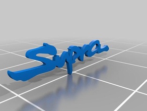 orignal toyota surpa-logo automotive - Abzeichen emblem supra 3d print model - Mito3D