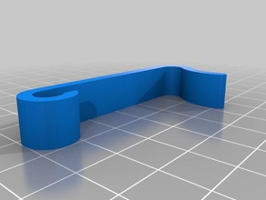 meine angepasste custom-fit-Schrank Kindersicherung einfache beautifulv2 Küche Essen 3d print model - Mito3D