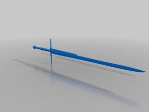 nazgul lâmina adereços 3d print model - Mito3D