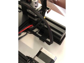 ender 3 bed cable guide 3d printer parts creality ender3 3d print model - Mito3D