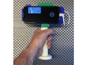 iphone occipital structure scanner support handgripstand d'autres ordinateur de poche 3d print model - Mito3D