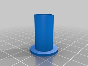 pneumatic rod end bathroom 3d print model - Mito3D
