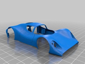coche deportivo prototipo 132 de ranura hobby carrera carrera132 la mosca ninco scalextrics slotit slotcar 3d print model - Mito3D