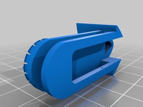 instadose dosimeter clip body other 3d print model - Mito3D