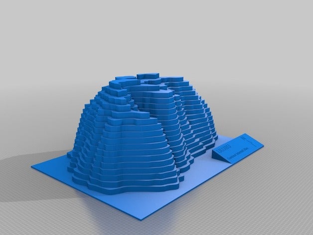 uluru edifícios estruturas 3D print model - Mito3D