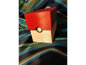 pokemon trading card box long toy game accessories 3d print model - Mito3D