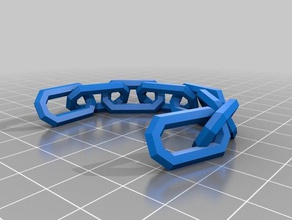 8-chain-Kurve andere angepasst 3d print model - Mito3D