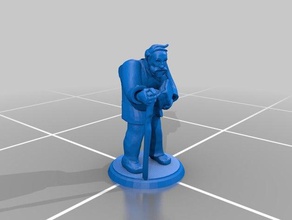 mesa investigador professor brinquedo jogo acessórios 3d print model - Mito3D