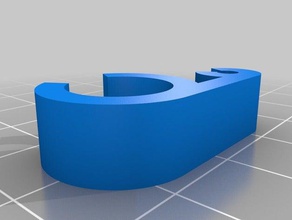mi personalizar barra de pesca clips v2 deporte al aire libre 3d print model - Mito3D