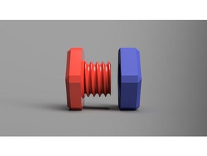 havagazı tüp yerine pnömatik Konnektörler monte edin 3d yazıcı aksesuarlar diy kuru kutu filaman filament rehberi depolama fusion360 360 füzyon düzenleyici 3d print model - Mito3D