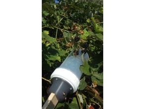 les mûres cherryfruit outil pipette la main outils blackberry sélecteur cherry picker jardin de 3d print model - Mito3D