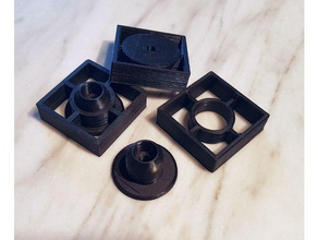unsichtbar-stacking-Anschlüsse ikea-Lack Tisch 3d Drucker - Zubehör 3d-Drucker-Gehäuse ikea-Mangel 3d print model - Mito3D