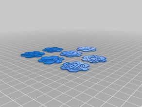 netrunner decals toy game accessories 3d print model - Mito3D
