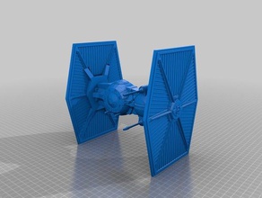 kaba star wars legion ölçek kravat araç İmparatorluğu imparatorluk solo arazi wargaming 3d print model - Mito3D