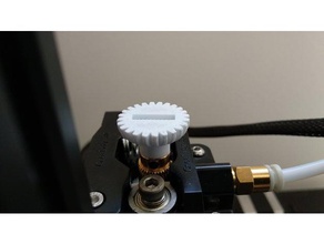 extrusor de la rueda creality más 3d impresora partes cr-10 cr10 ender 3 3d print model - Mito3D