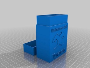 40 k tyranid kartı kutusu tutucular warhammer oyunlar özelleştirilmiş 3d print model - Mito3D
