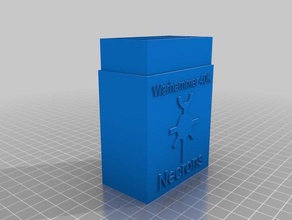 warhammer 40k necron card box spacers games customized 3d print model - Mito3D