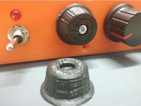 polyvaricon variável capacitor de botão diy antena hamradio qrp radioamateur 3d print model - Mito3D