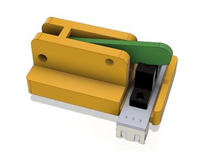 opto descentramiento 3d de la impresora partes filamento sens fillament óptica tope terminal el sensor óptico del 3d print model - Mito3D