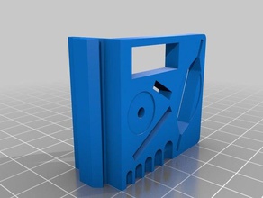 quadro montado creality 3d ender 3 suporte de ferramenta a impressora os acessórios openscad 3d print model - Mito3D
