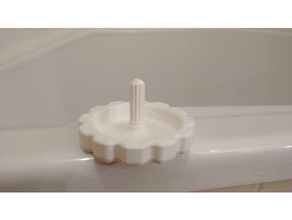 knob bath bathroom 3d print model - Mito3D