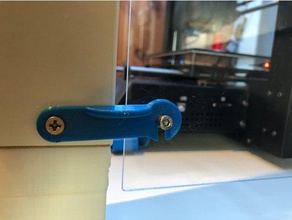 einfache Tür Schraube diy 3d print model - Mito3D