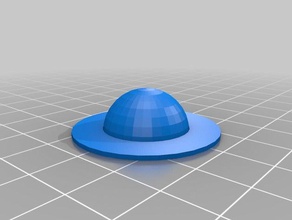 ar chapéu de safári 3d impressão 3d print model - Mito3D