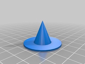 ar sombrero de bruja 3d impresión 3d print model - Mito3D