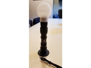 nightcore base de l'ampoule 3d l'impression 3d print model - Mito3D
