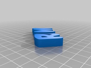 romy keyfob organization customized 3d print model - Mito3D